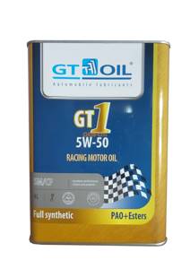 Моторное масло GT 1 SAE 5w50, 4л